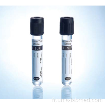 Tube ESR de collecte de sang Vacutainer